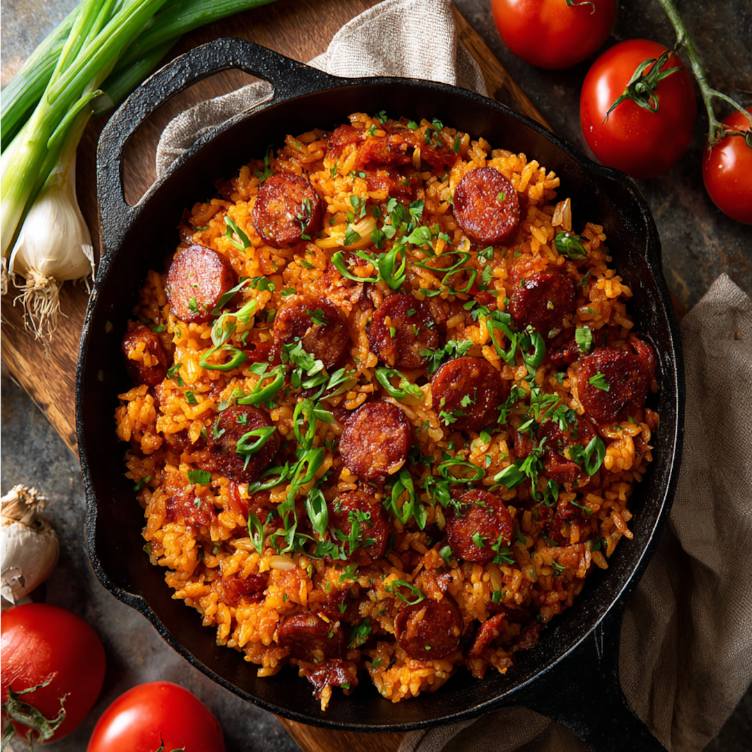 Spanish Rice w/ Chorizo
